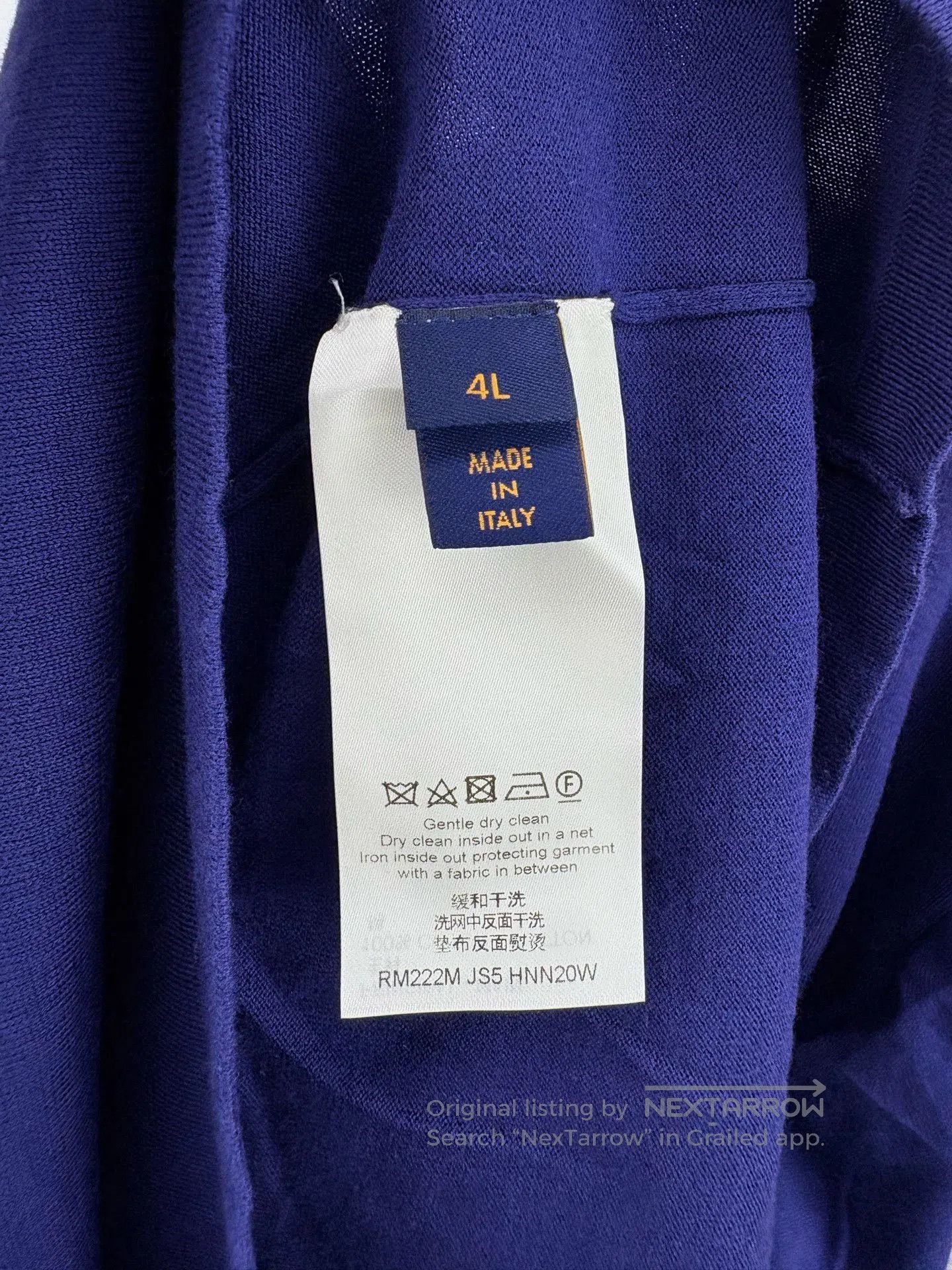 Louis Vuitton Louis Vuitton LV Chest Logo Knit Short Sleeve. Size US XL / EU 56 / 4 - 4 Thumbnail
