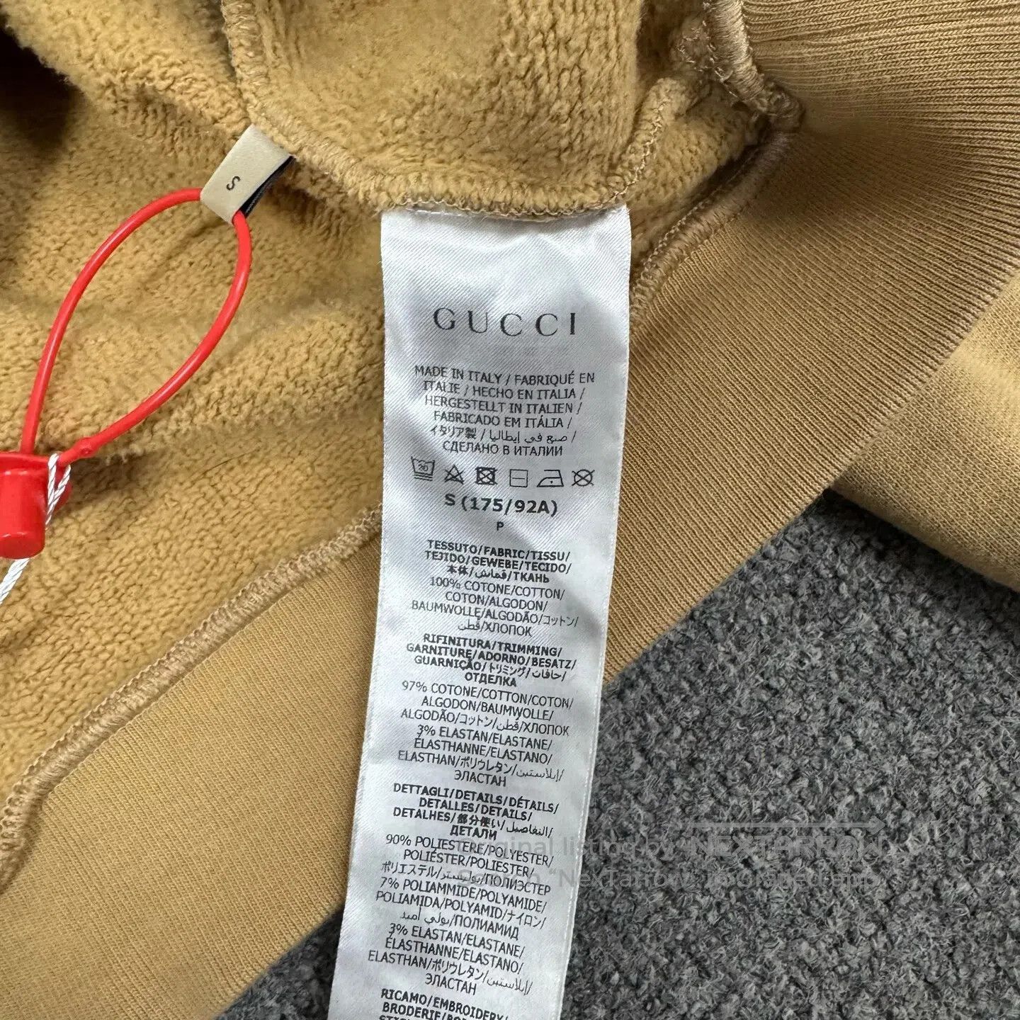 Gucci Guicci Red and green stripes, 1921, hoodie sweatshirt| Size US S / EU 44-46 / 1 - 7 Thumbnail