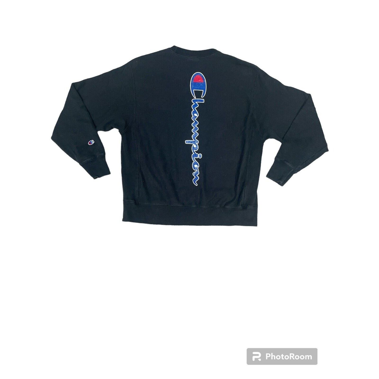 Champion Vintage Champion Reverse Weave Spell Out Logo Sweatshirt L Size US L / EU 52-54 / 3 - 2 Thumbnail