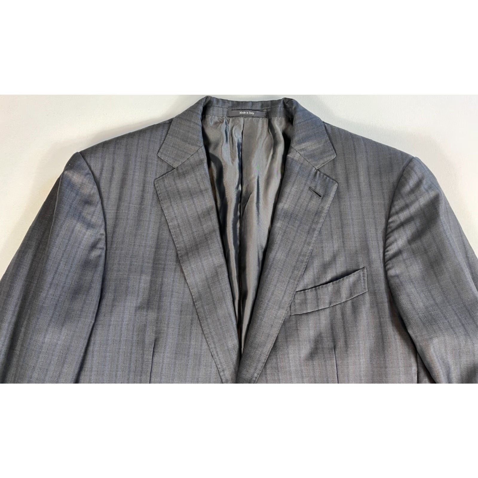 Ermenegildo Zegna Ermenegildo Zegna Trofeo Sport Coat Jacket Men Wool Gray 42R US 42R Regular Two-Button Check Vintage Size US XS / EU 42 / 0 - 6 Thumbnail