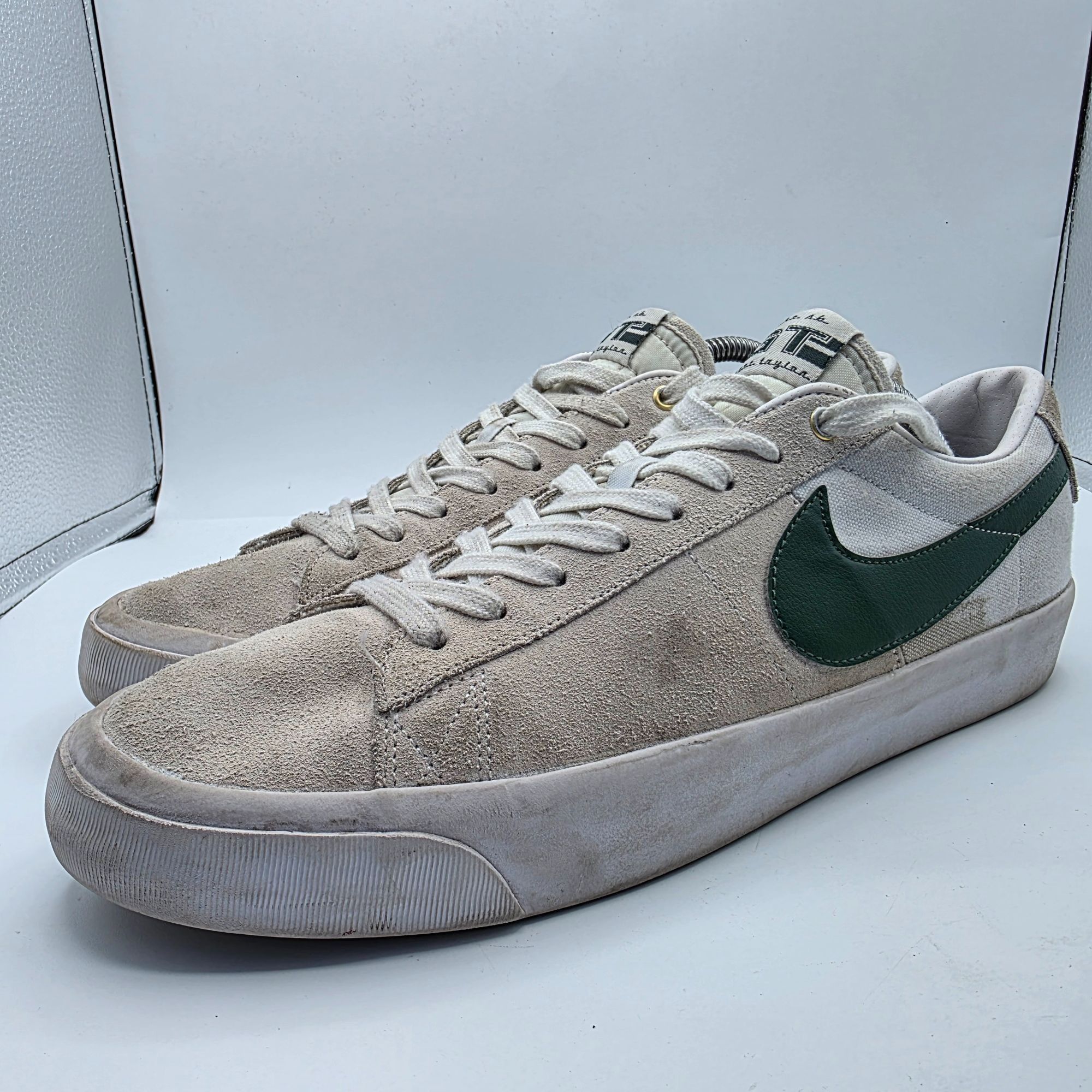 Nike Nike SB Zoom Blazer Pro GT Mens SIze 12 White Green Sneaker Size US 12 / EU 45 - 4 Thumbnail
