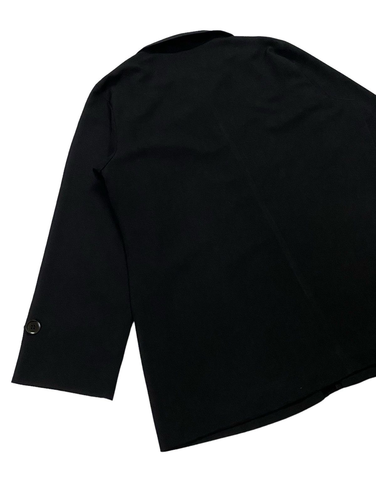 Yohji Yamamoto Yohji Yamamoto Black Wool Jacket Size US L / EU 52-54 / 3 - 18 Thumbnail