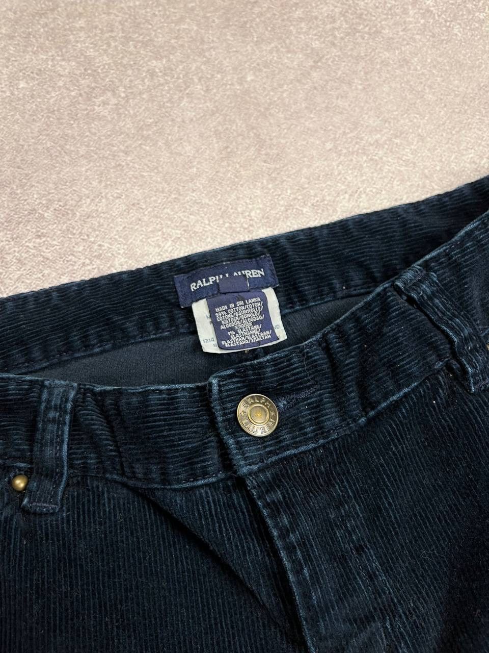 Polo Ralph Lauren × Vintage Vintage Ralph Lauren Womans Corduroy Velvet Chino Pants Y2K Size 36" / US 14 / IT 50 - 12 Thumbnail