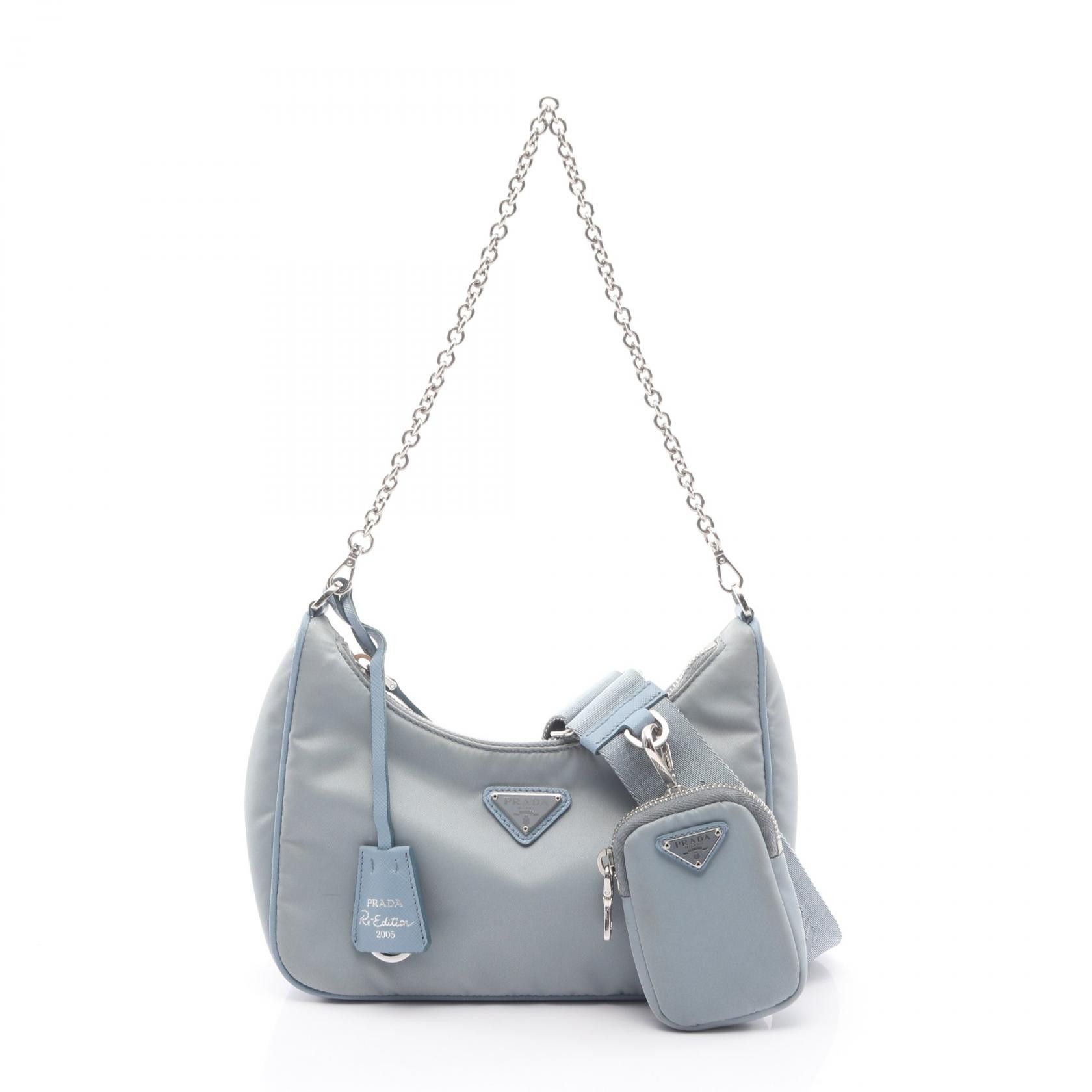 Prada Prada Prada Re-Edition 2005 Nylon 2way Shoulder Bag Textile Shoulder Bag 1BH204 DUTY FREE for USA Size ONE SIZE - 1 Thumbnail