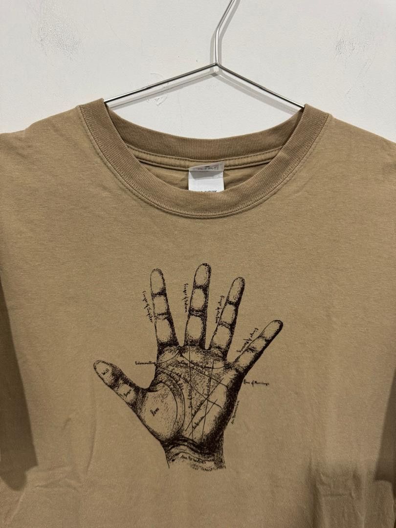 Anvil × Vintage Vintage Bill Peaks NYC Handprint Tee Size US M / EU 48-50 / 2 - 2 Thumbnail