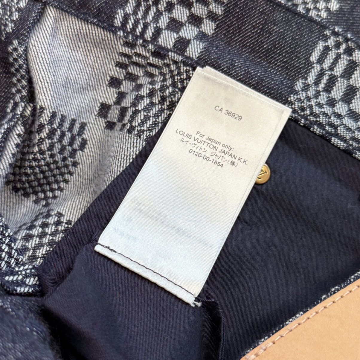 Louis Vuitton Louis Vuitton Distorted Damier Denim Jacket And Pants Set Size US L / EU 52-54 / 3 - 17 Thumbnail
