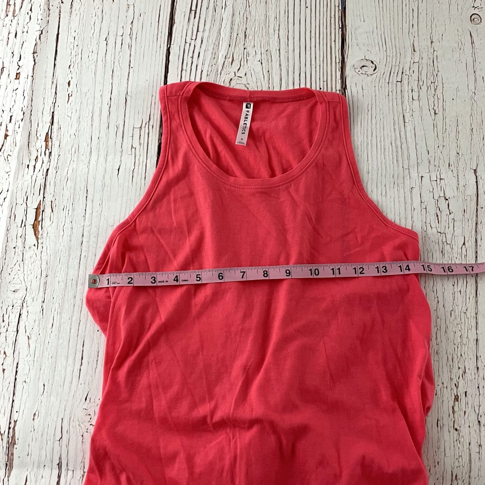 Fabletics Fabletics Tank Shirt Racerback Women's S Solid Pink Casual Tank Shirt Women S Pink Racerback Fabletics Size S / US 4 / IT 40 - 3 Thumbnail