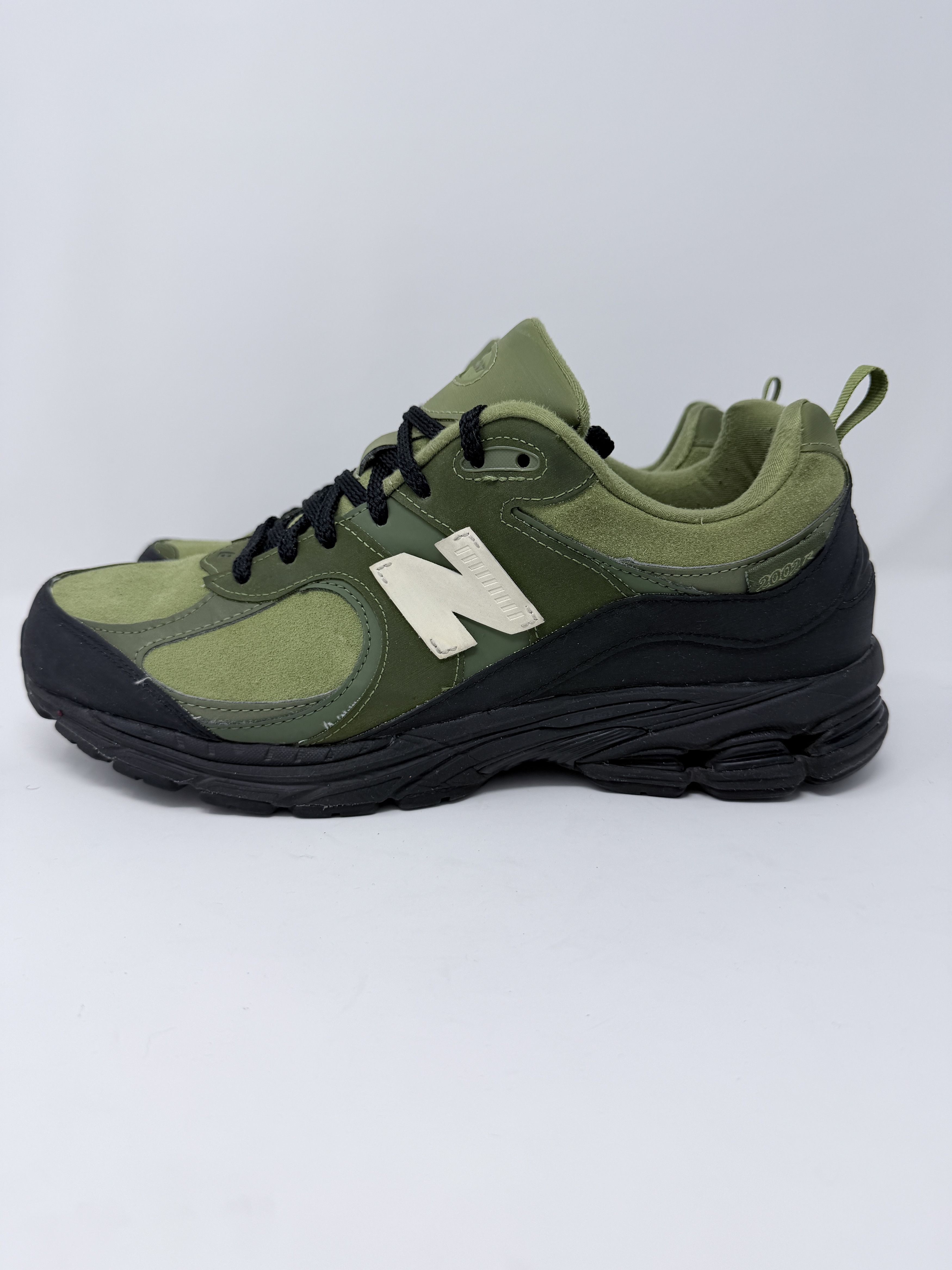 New Balance × The Basement BSMNT New Balance 2002R Moss Green Basement Size US 11.5 / EU 44-45 - 4 Thumbnail