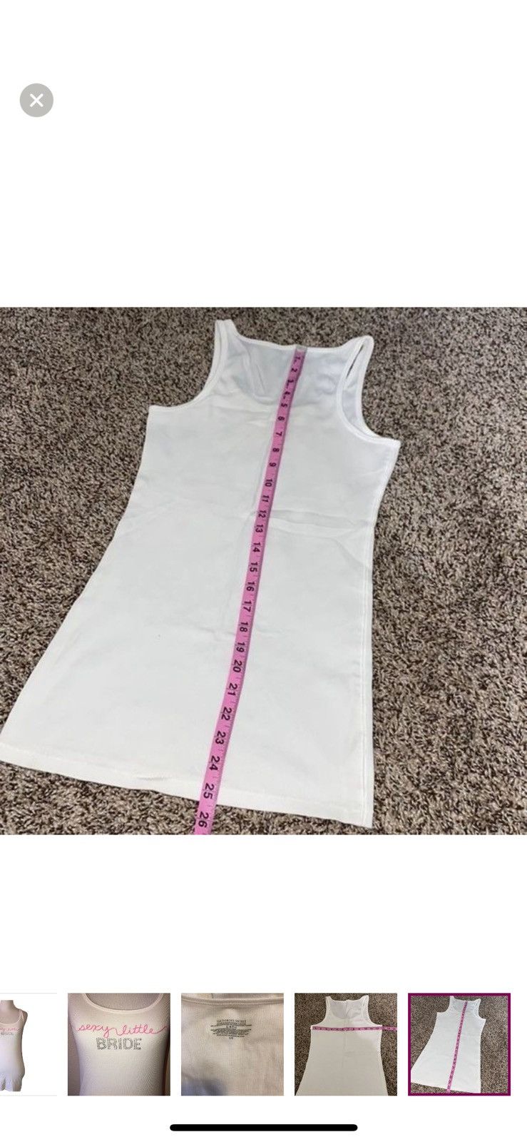 Victoria's Secret Victoria’s Secret large bride tank top Size L / US 10 / IT 46 - 5 Thumbnail
