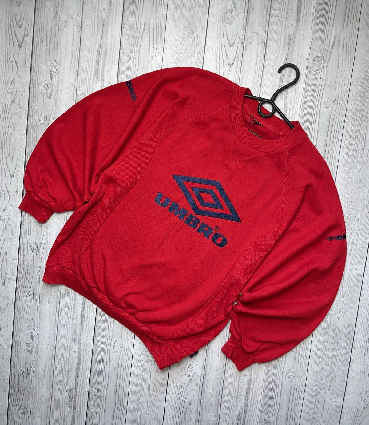 Umbro × Vintage Vintage Umbro pro training sweatshirt red logo size L Size US L / EU 52-54 / 3 - 2 Thumbnail