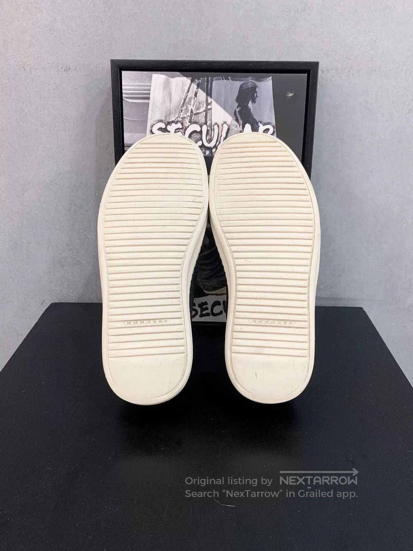 Rick Owens Drkshdw Rick Owens DRKSHDW Canvas Slip. Size US 5 / IT 35 - 8 Thumbnail