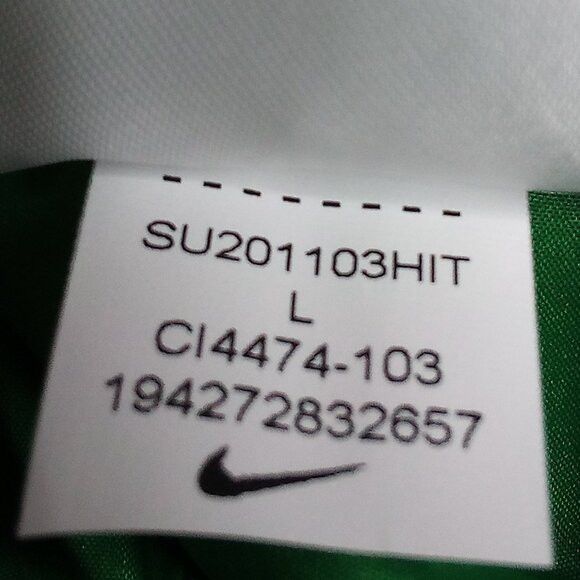 Nike NWT Nike Oregon Ducks 1/2 Zip Windbreaker Jacket Pullover Size US L / EU 52-54 / 3 - 6 Thumbnail
