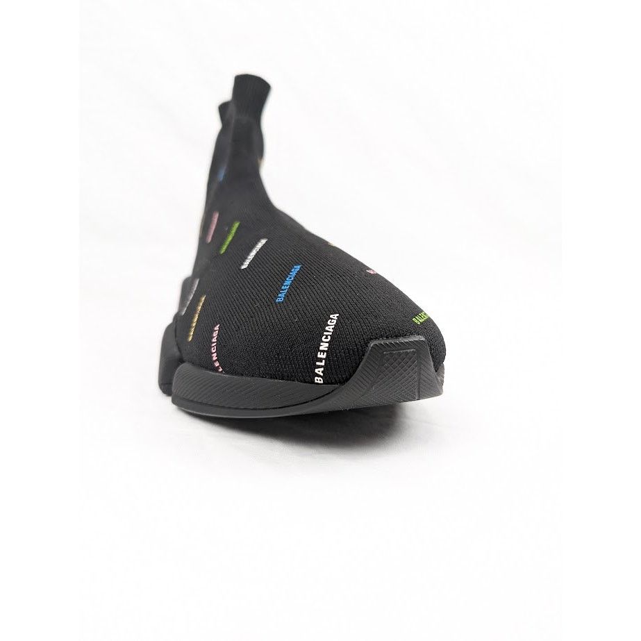 Balenciaga o1rshd1 Q:4/ Recycled Speed 2.0 Low-Top Sneakers Black Size US 12 / EU 45 - 8 Thumbnail