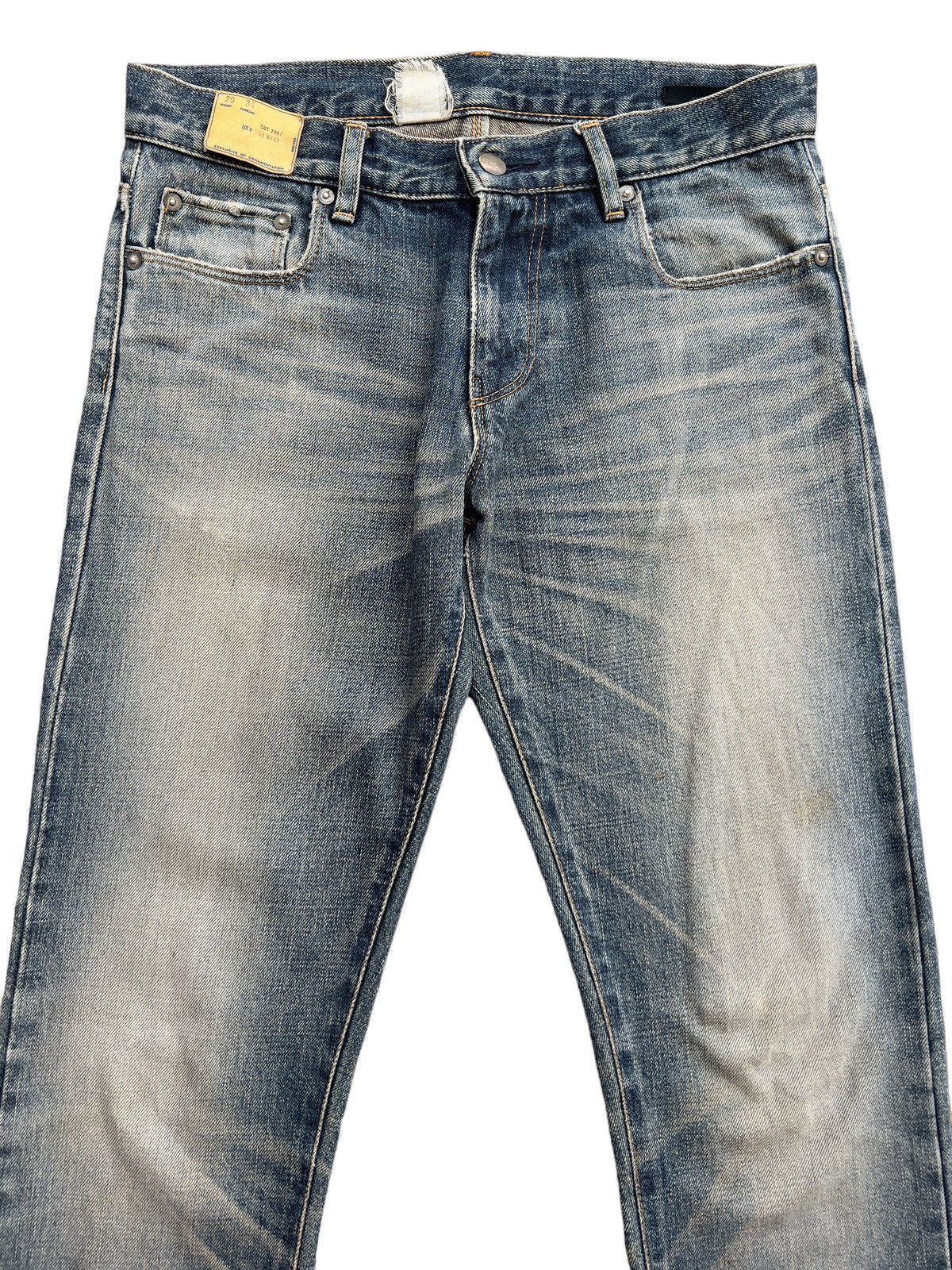 Vintage Vintage Rag Denim Distressed Rusty Denim Jeans 32x33.5 Size US 32 / EU 48 - 4 Thumbnail