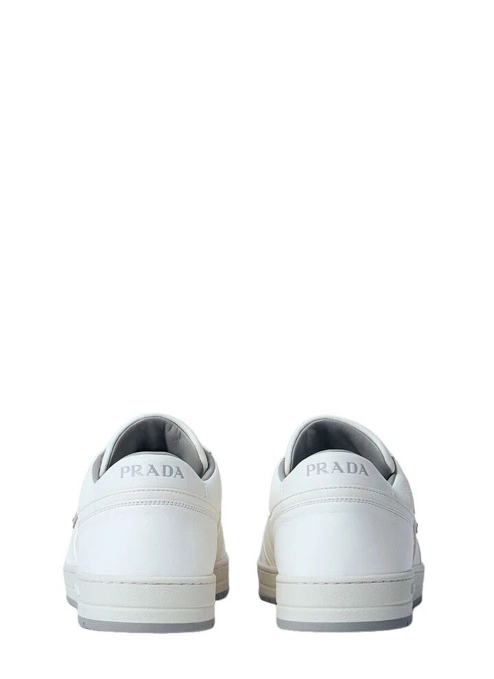 Prada PRADA Downtown $1120 Ivory Leather Sneakers New & Authentic Size US 11 / EU 44 - 4 Thumbnail