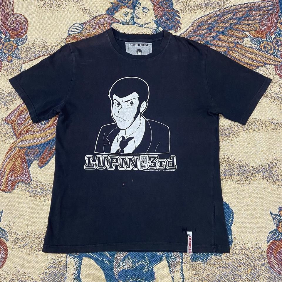 Anime Vintage Y2K Lupin The 3rd Anime Shirt Size US M / EU 48-50 / 2 - 1 Thumbnail