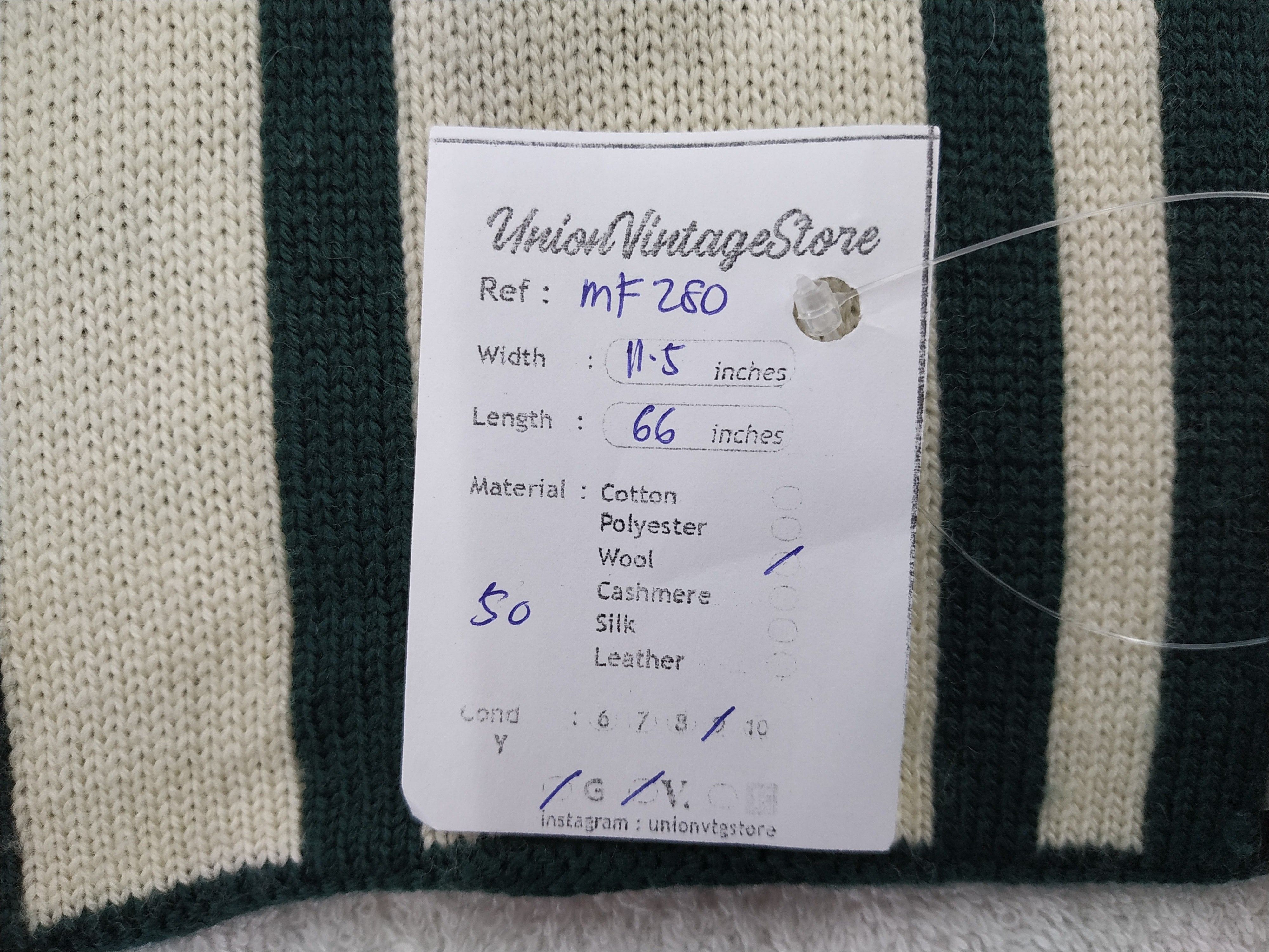 Marc Jacobs Vintage Marc Jacobs Scarf/Muffler/Neckwear MF280 Size ONE SIZE - 7 Thumbnail