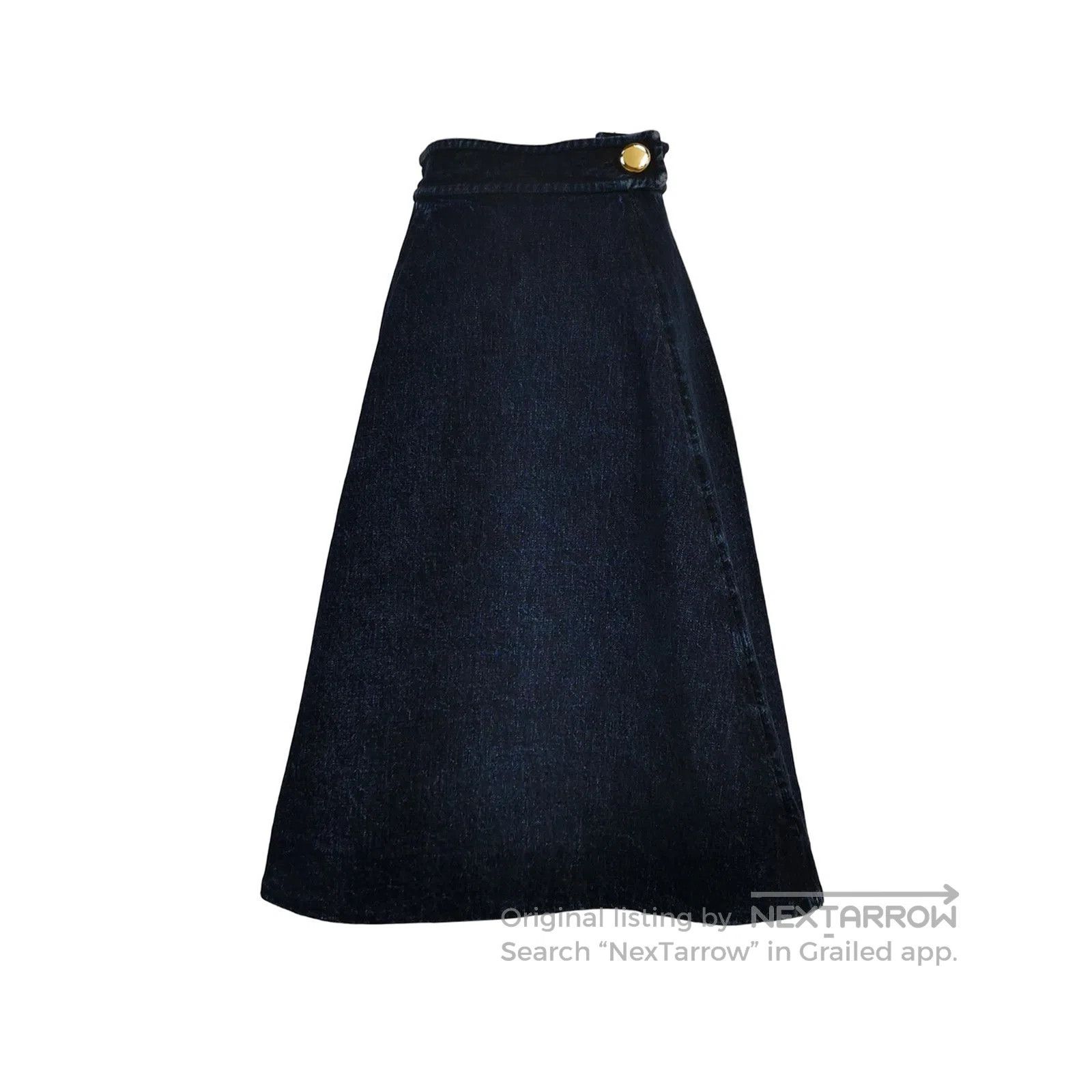 Prada Prada Cotton Solid Midi Skirt XS/38. Size 26" / US 2 / IT 38 - 1 Thumbnail