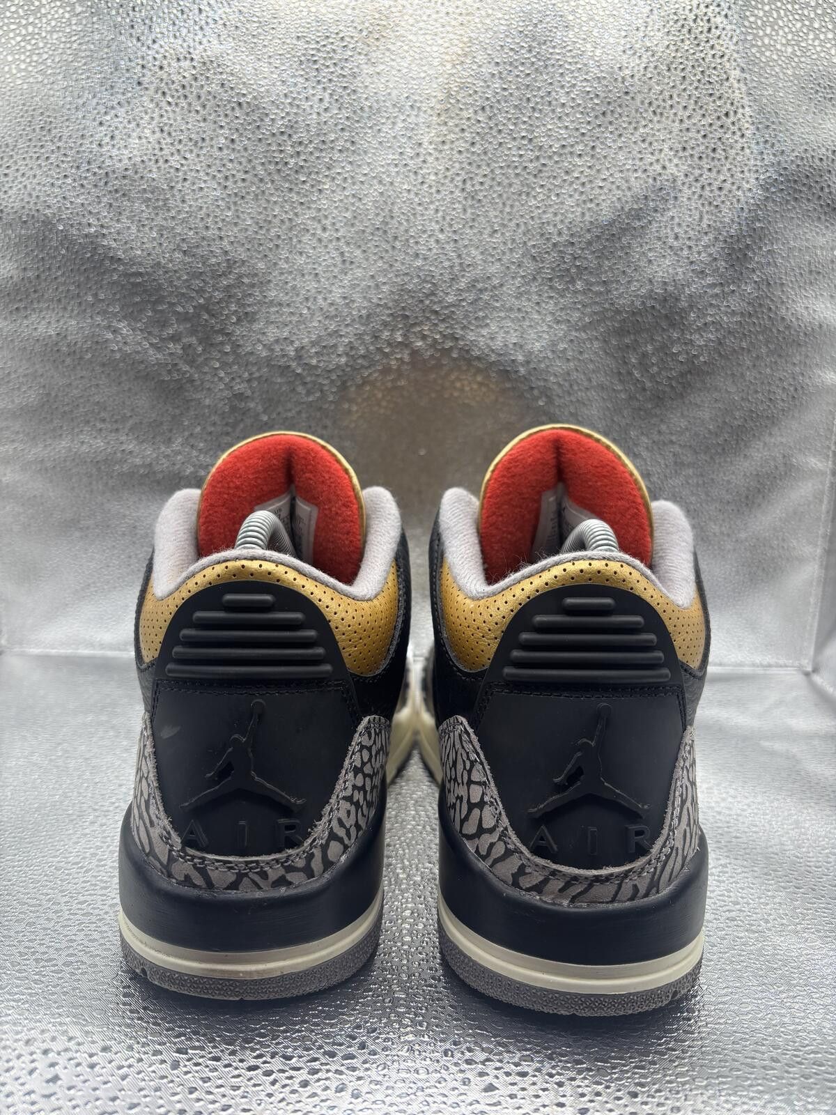 Jordan Brand Air Jordan 3 black cement gold Size US 7 / IT 37 - 4 Thumbnail