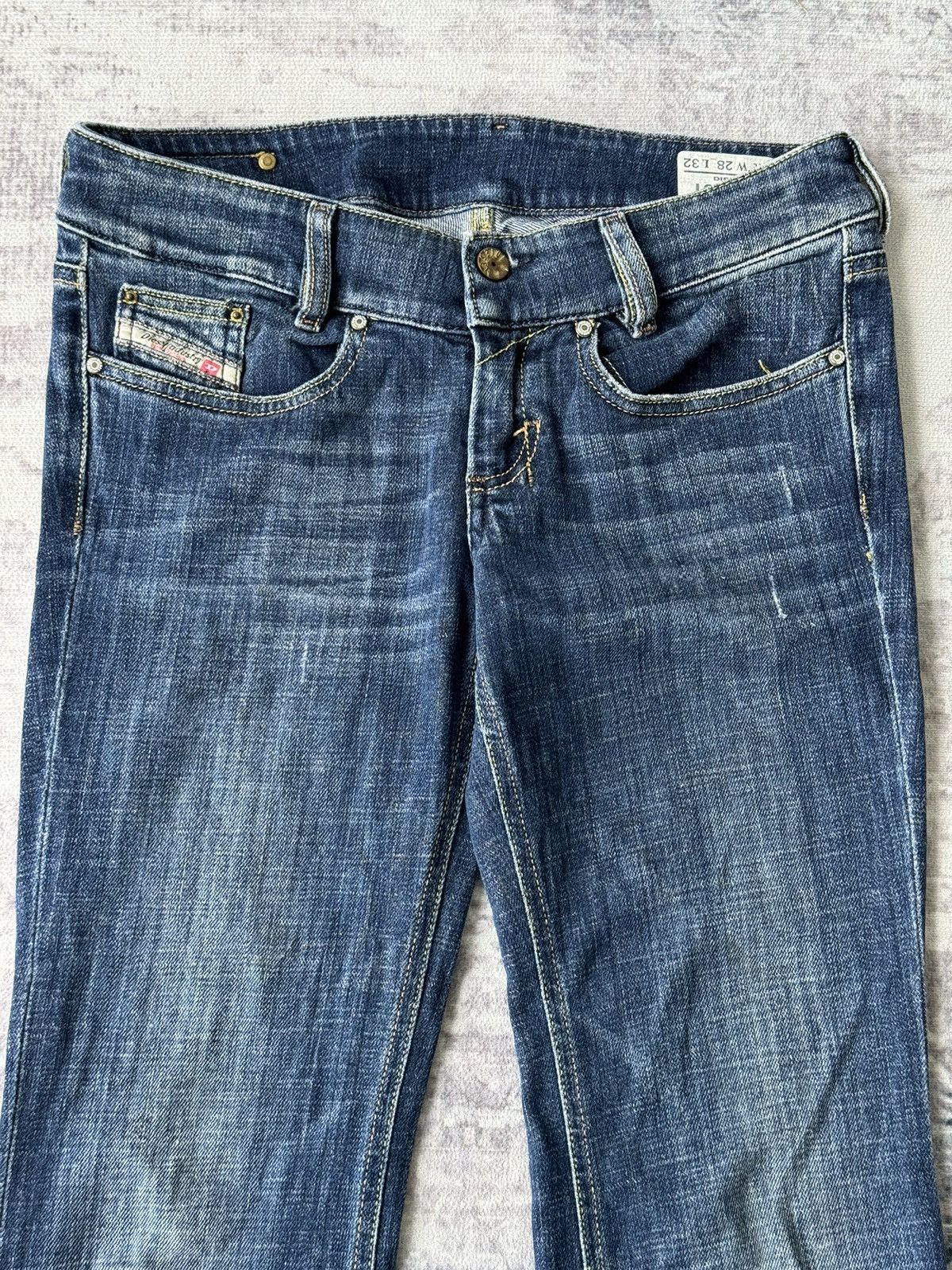 Diesel Vintage Diesel Super Flared Denim / Tornado Goa Mart Size US 31 - 3 Thumbnail