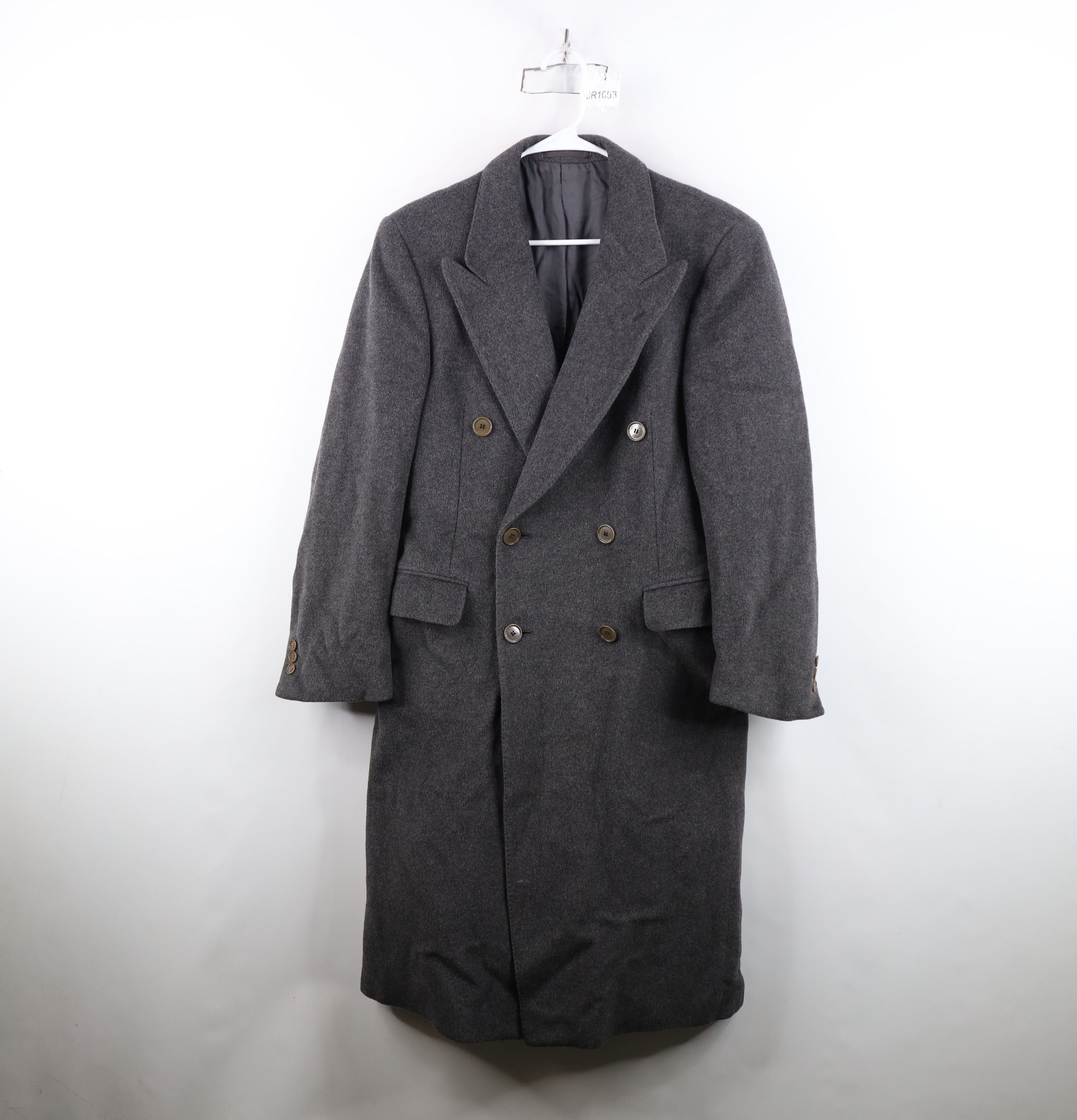 Vintage Vintage 80s 90s Rockabilly Double Breasted Overcoat Jacket Size US XXL / EU 58 / 5 - 1 Thumbnail