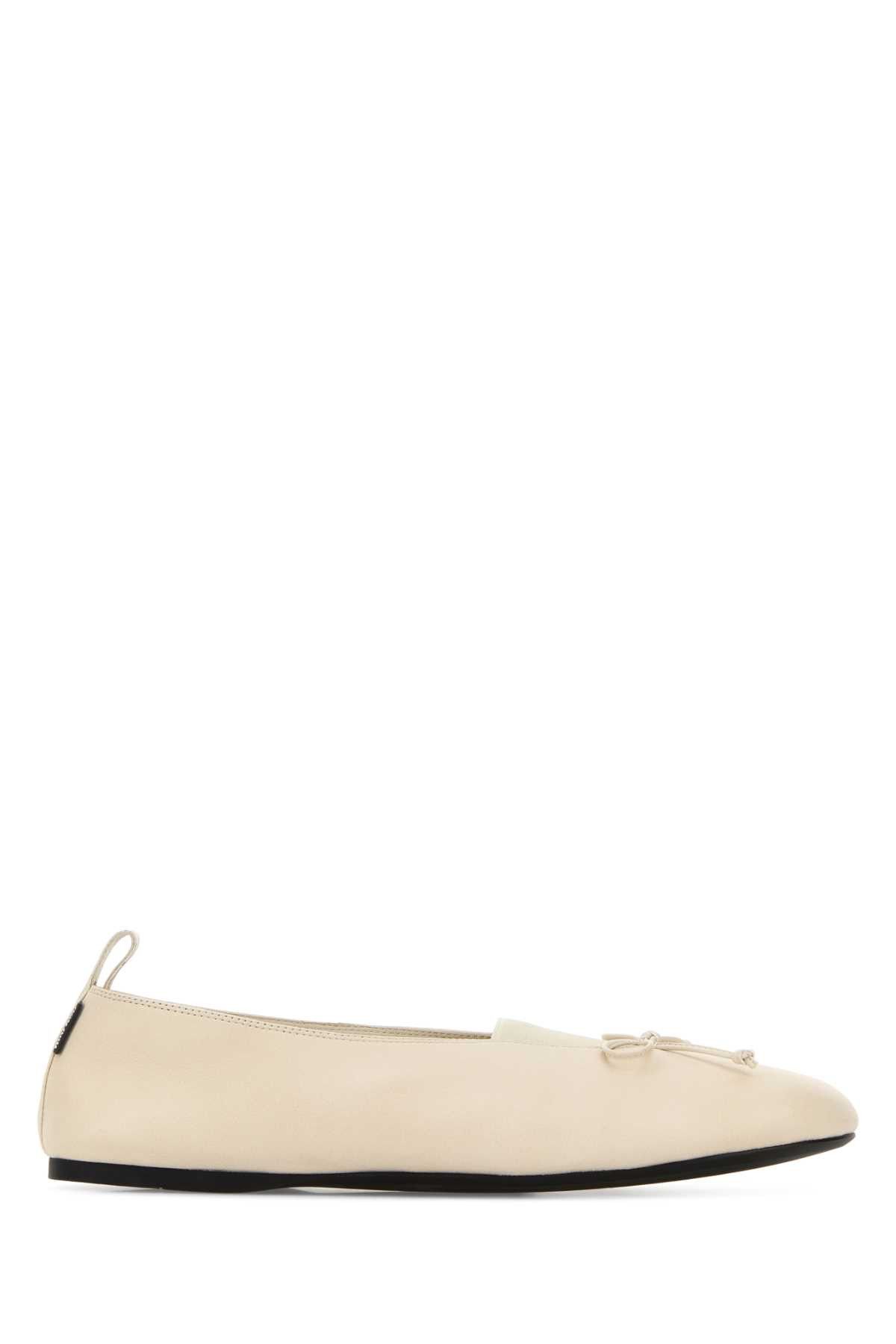 Ivory Nappa Ballerinas