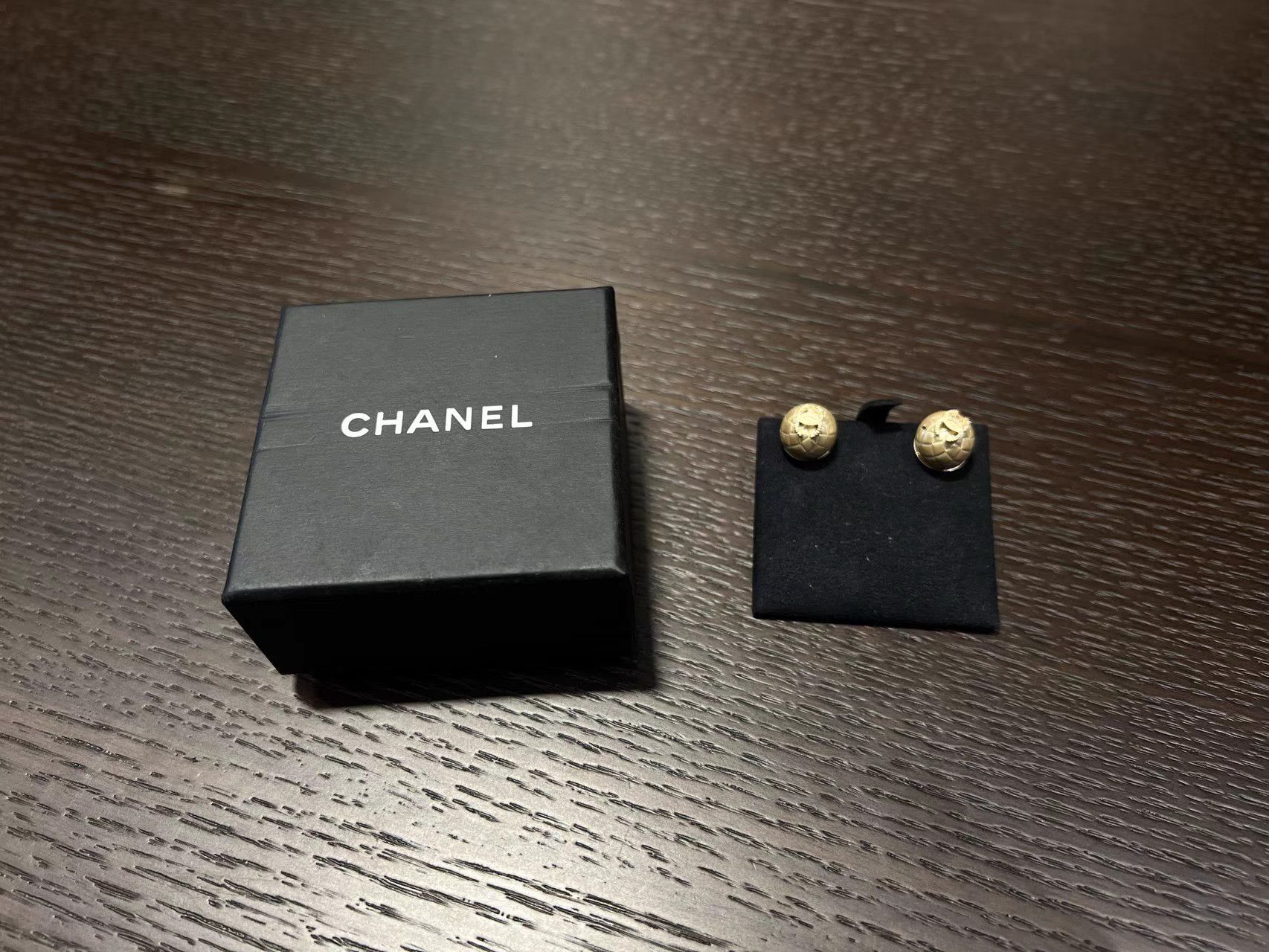 Chanel CHANEL Gold Ball Double C Earrings K1 Size ONE SIZE - 1 Thumbnail