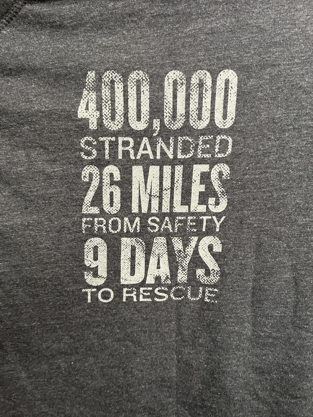 Designer T-shirt Dunkirk Movie Promo - 2017 400,000 Stranded Tee M Size US M / EU 48-50 / 2 - 6 Thumbnail
