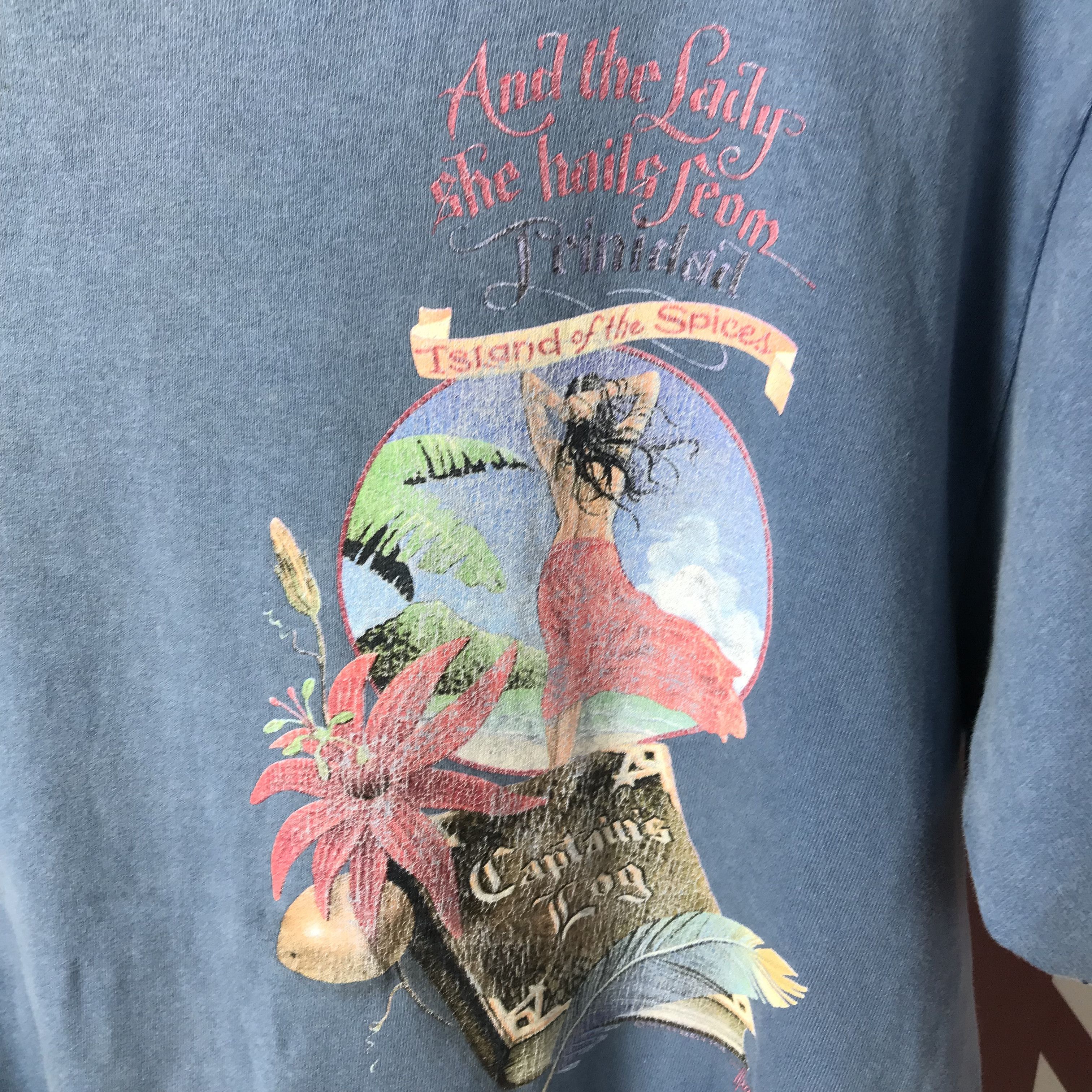 Vintage Vintage 90’s PIRATES OF CARIBBEAN shirt Size US L / EU 52-54 / 3 - 6 Thumbnail