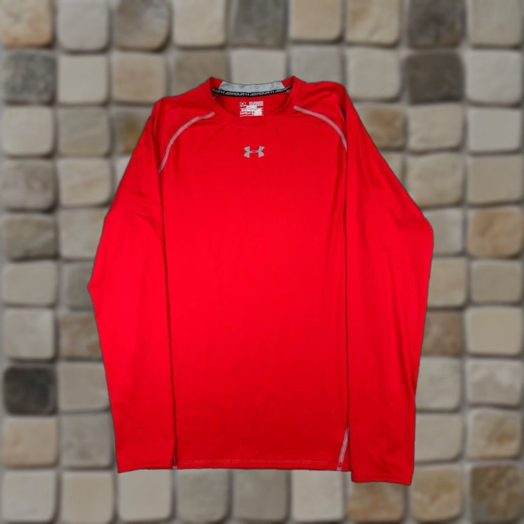 Under Armour Under Armour Shirt Mens Xxl Red Heatgear Training Pullover Size US XXL / EU 58 / 5 - 1 Thumbnail