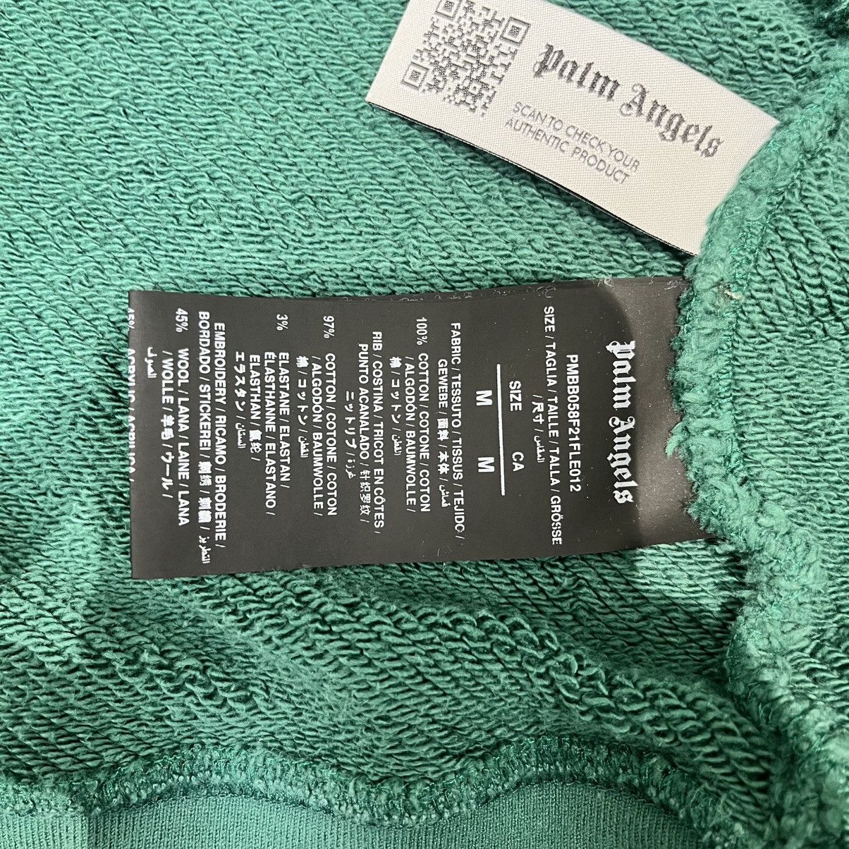 Palm Angels Palm Angels Bear Hoodie Green Size US M / EU 48-50 / 2 - 7 Thumbnail