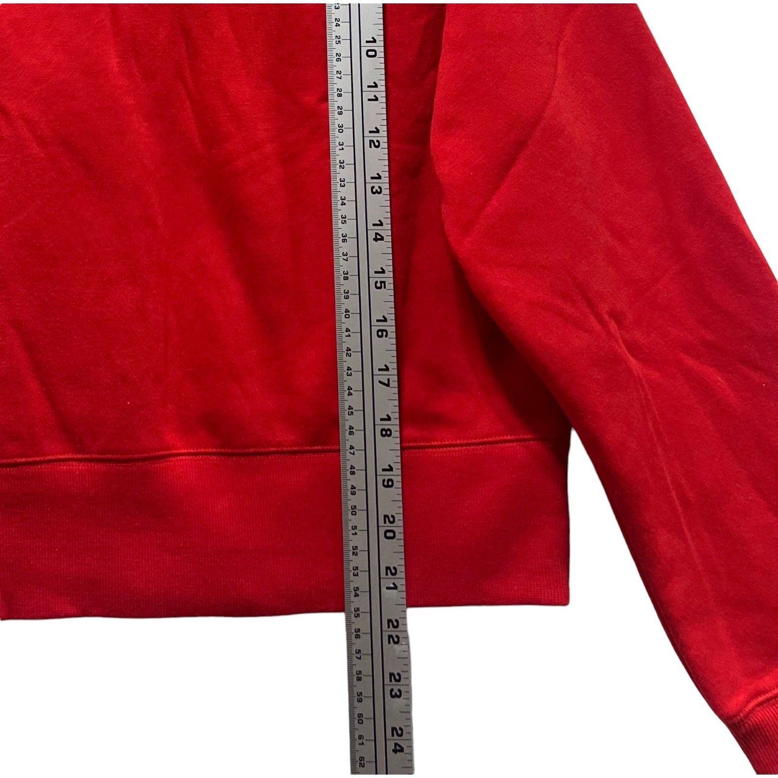 Other Universal Thread - Women's Long Sleeve Hooded Sweater - Red Size L / US 10 / IT 46 - 5 Thumbnail