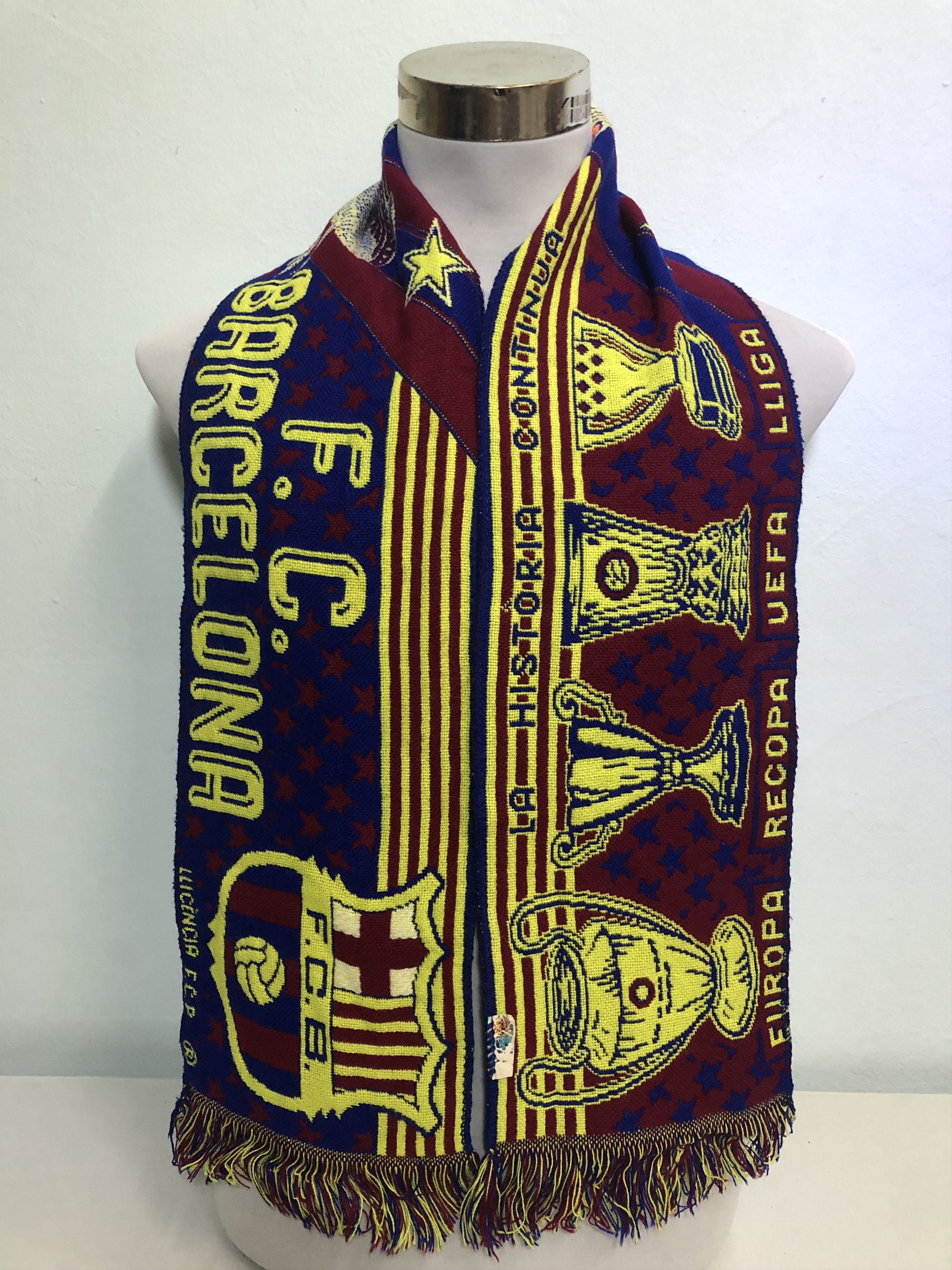 Vintage FC Barcelona Muffler Scarf -SC0083