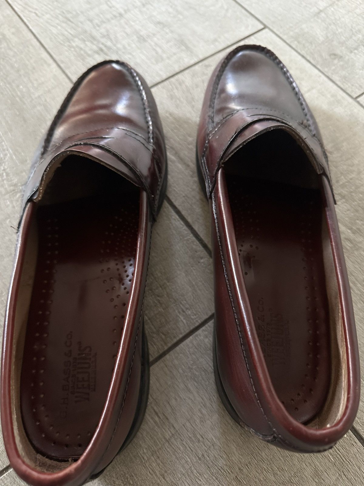 G.H. Bass & Co. Premium Weejun Penny Loafers Size US 10.5 / EU 43-44 - 3 Thumbnail