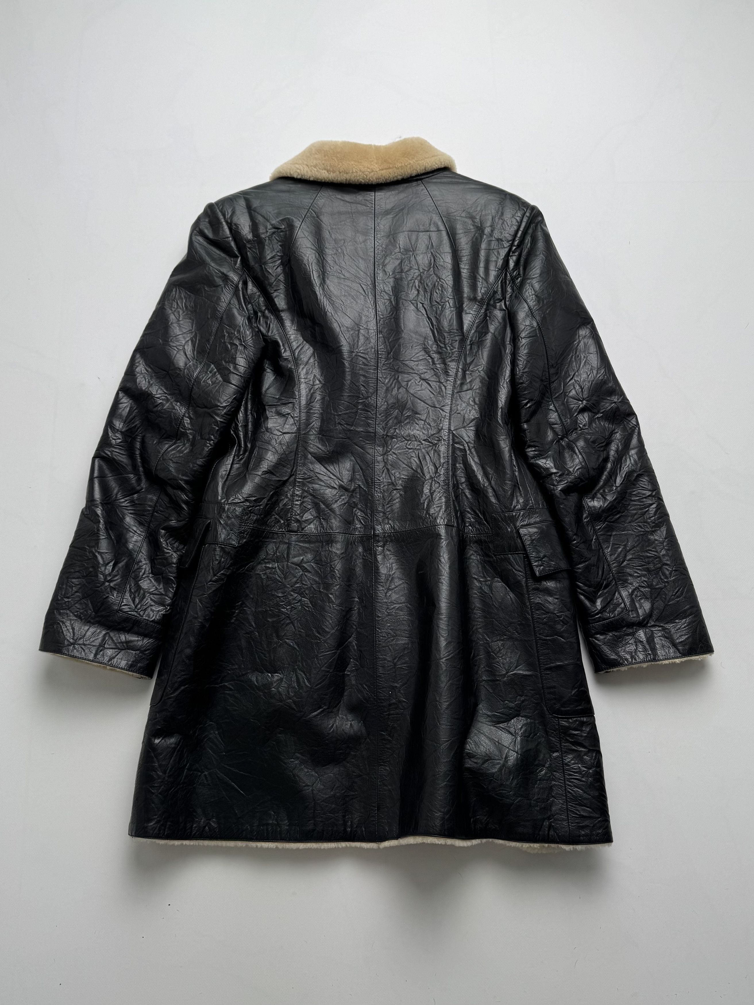 Vintage Vintage Real Sheepskin Jacket B8(V411)E2 Size M / US 6-8 / IT 42-44 - 6 Thumbnail