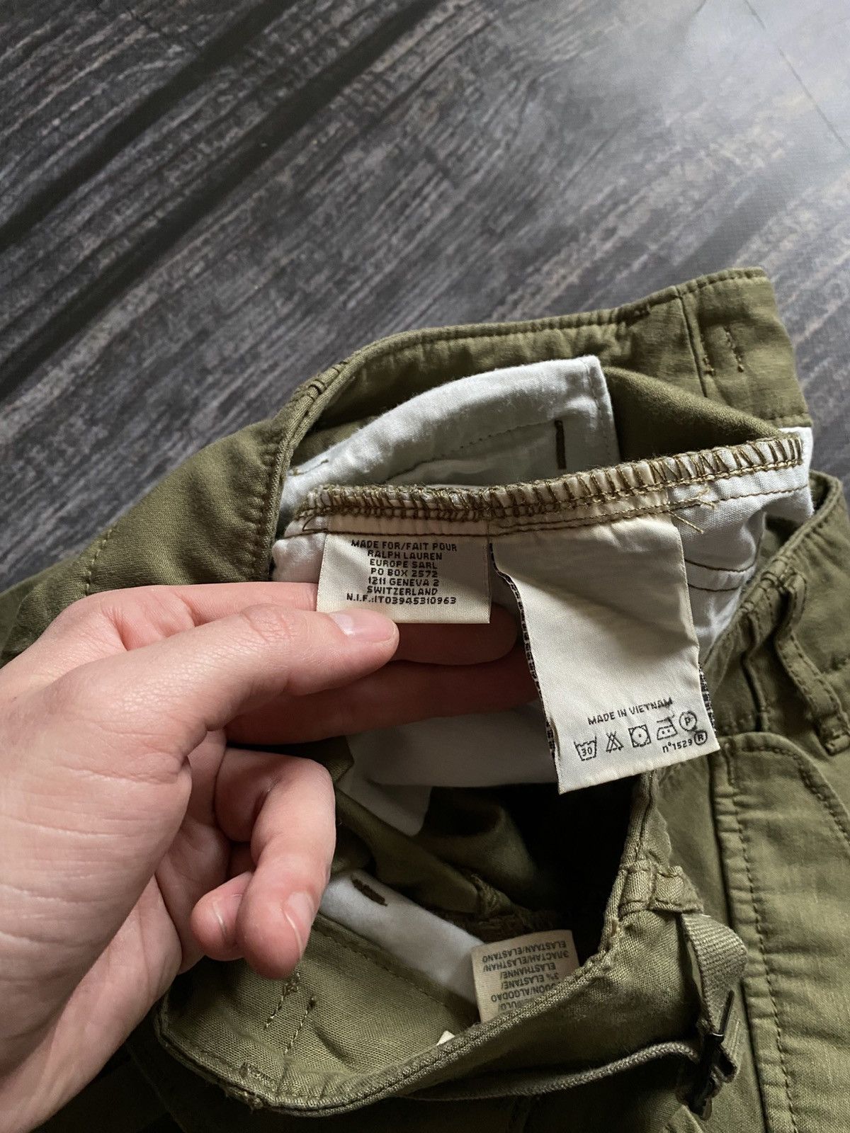 Polo Ralph Lauren Ralph Lauren military cargo pants y2k vintage Size 26" / US 2 / IT 38 - 8 Thumbnail