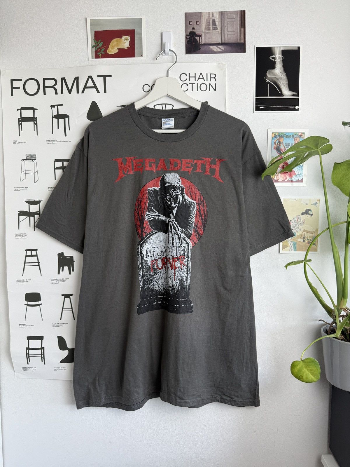 Band Tees × Megadeth × Vintage Vintage Megadeath forever merch promo band t-shirt XL opium Size US XL / EU 56 / 4 - 1 Thumbnail