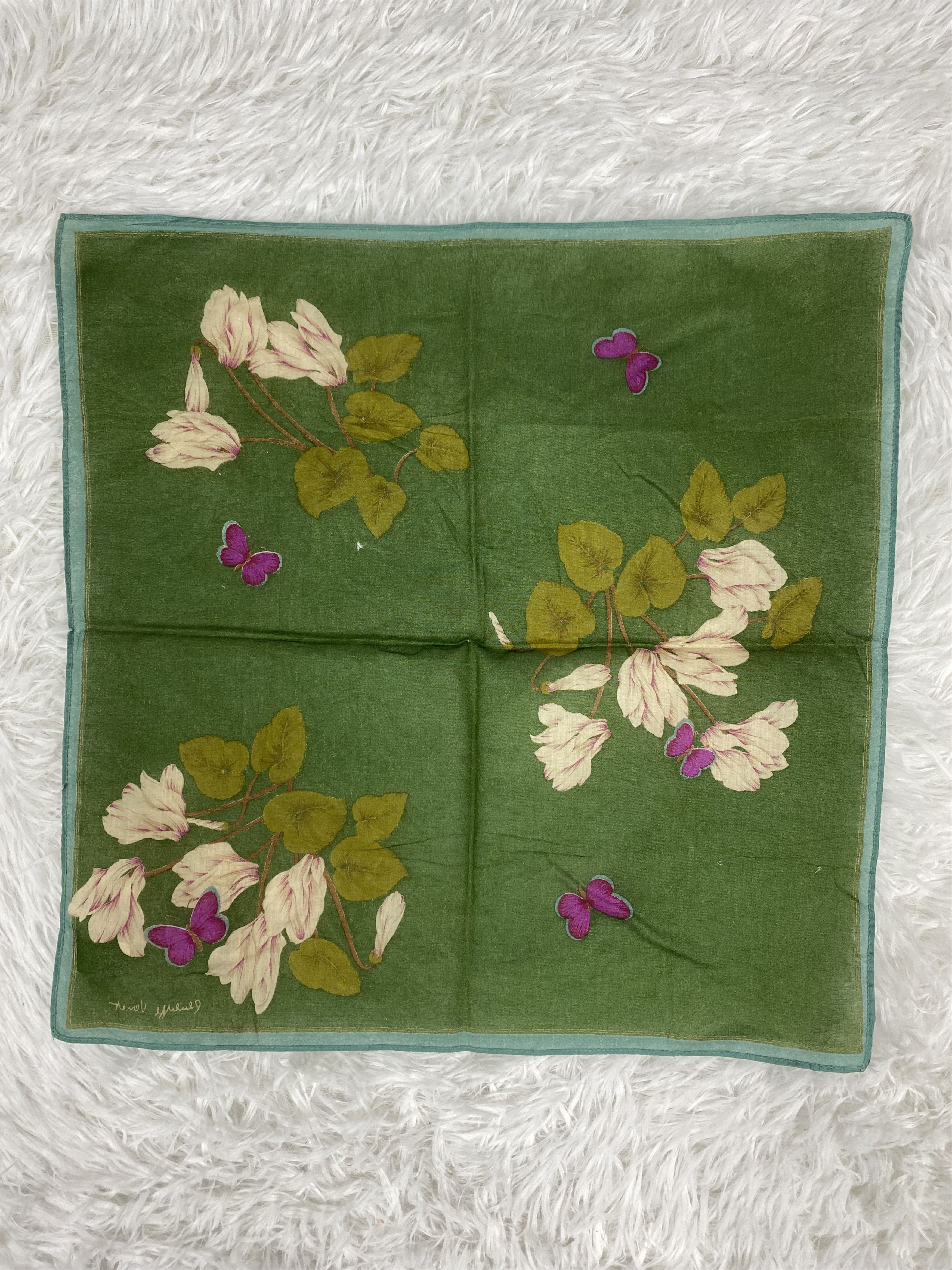 Designer × Vintage Vintage Rudolf Venet Handkerchief Neckerchief PH0875 Size ONE SIZE - 4 Thumbnail