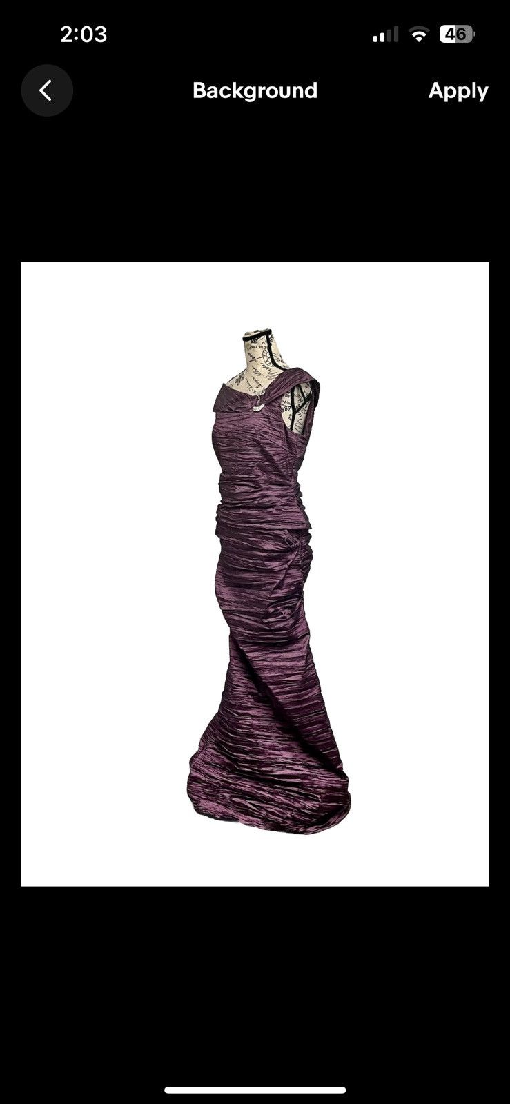 Alex Evenings Alex Evenings Plum Purple Ruched Bodycon One Shoulder Sz 12 Size L / US 10 / IT 46 - 2 Thumbnail