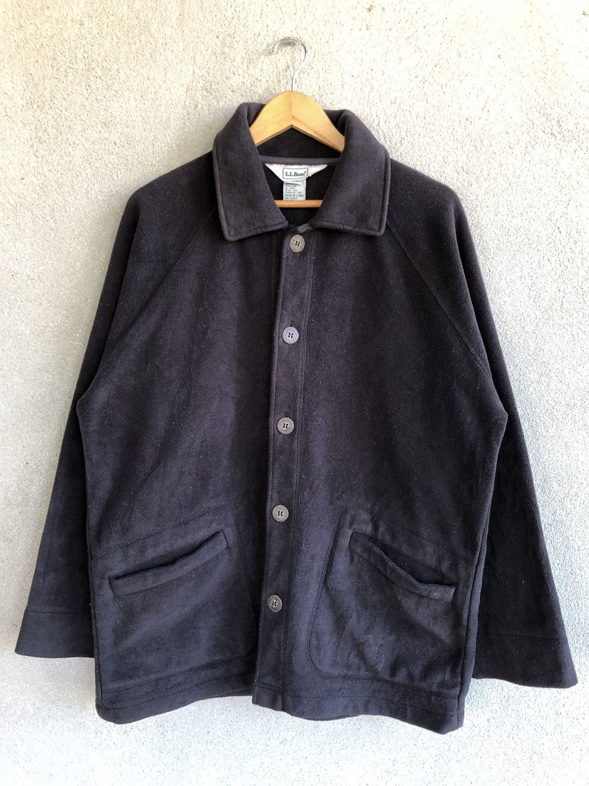 L.L. Bean Vintage LL BEAN Fleece Jacket Size US M / EU 48-50 / 2 - 1 Thumbnail