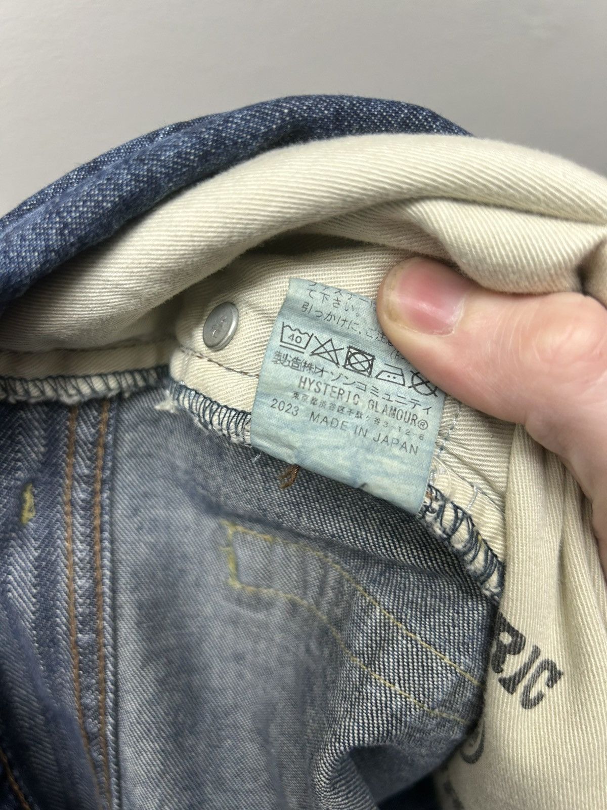 Hysteric Glamour Hysteric Glamour Paneled Denim Hagi Kinky Jeans Size US 34 / EU 50 - 15 Thumbnail