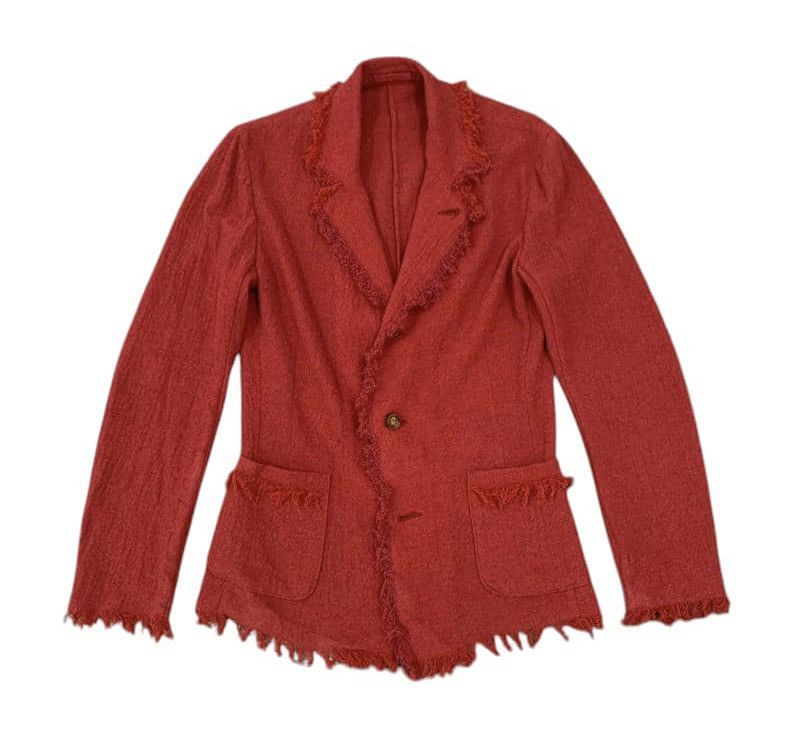 R by 45Rpm Rare Hairy Style Wool Jacket Made in Japan