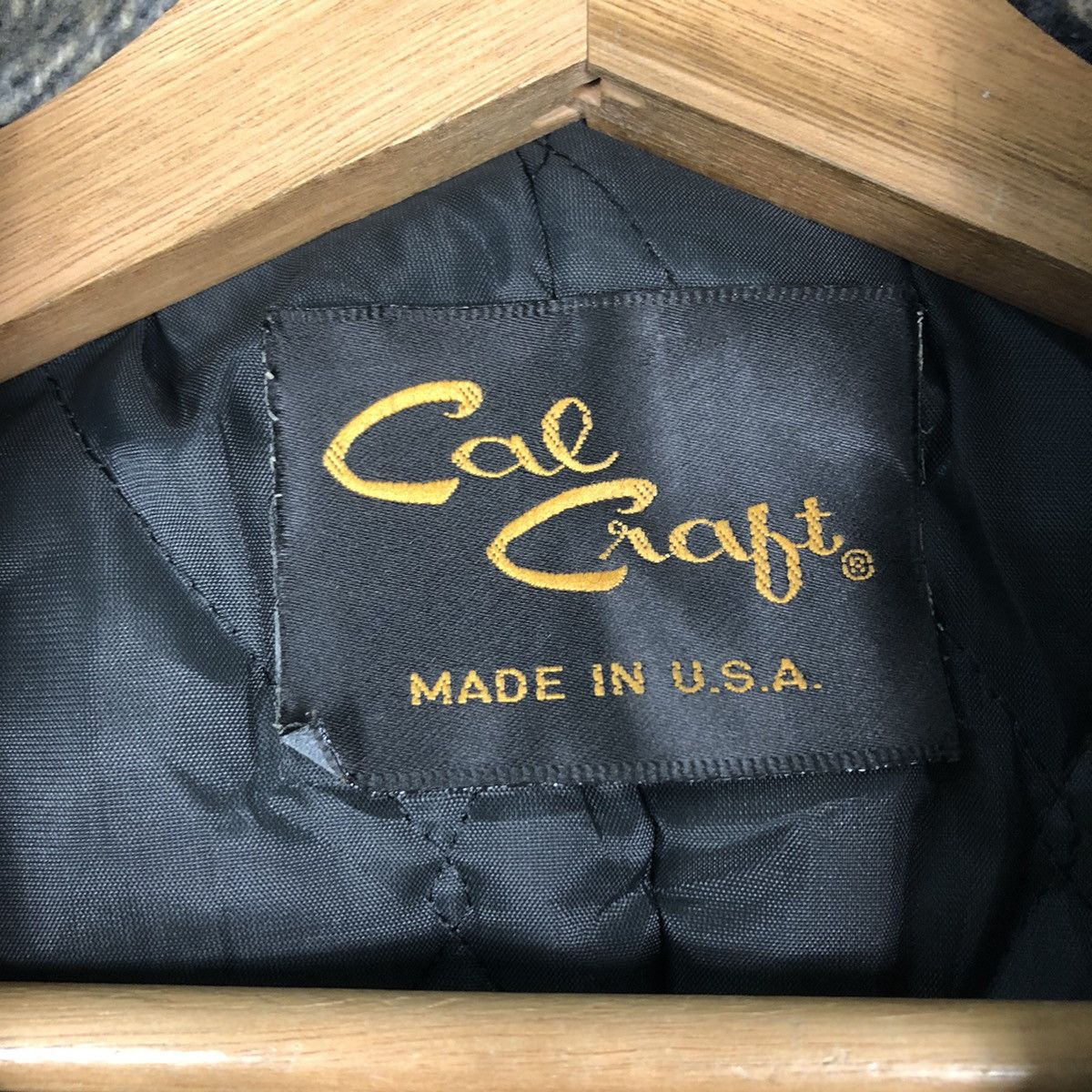 Japanese Brand 🔥Vintage Wool Biker Jacket Double Collar Cal Craft Usa Size US L / EU 52-54 / 3 - 17 Thumbnail