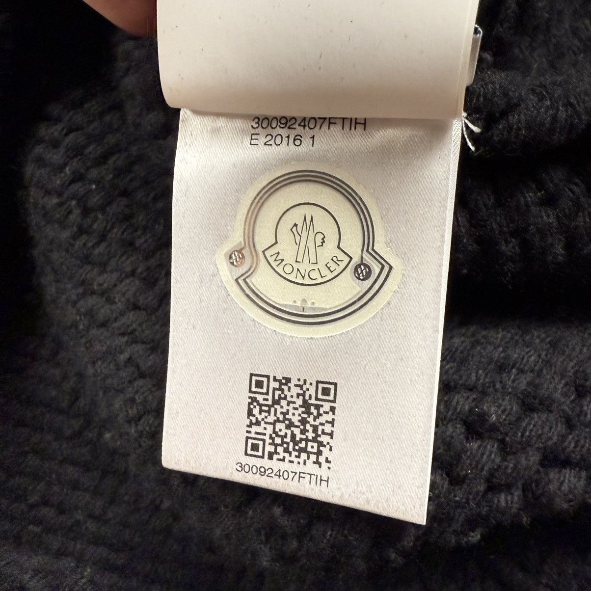 Moncler Moncler 2017 Wool Alpaca Sweater Knit Size US L / EU 52-54 / 3 - 7 Thumbnail