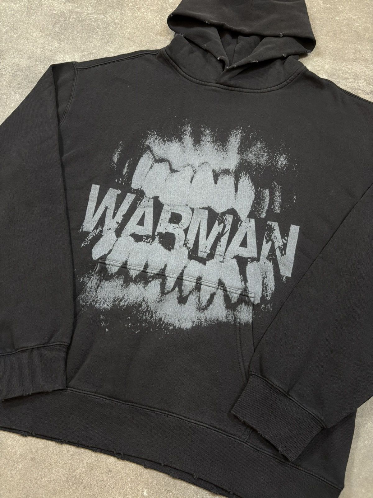 Other Warman Logo Teeth Graphic Hoodie, Black Size US XL / EU 56 / 4 - 3 Thumbnail