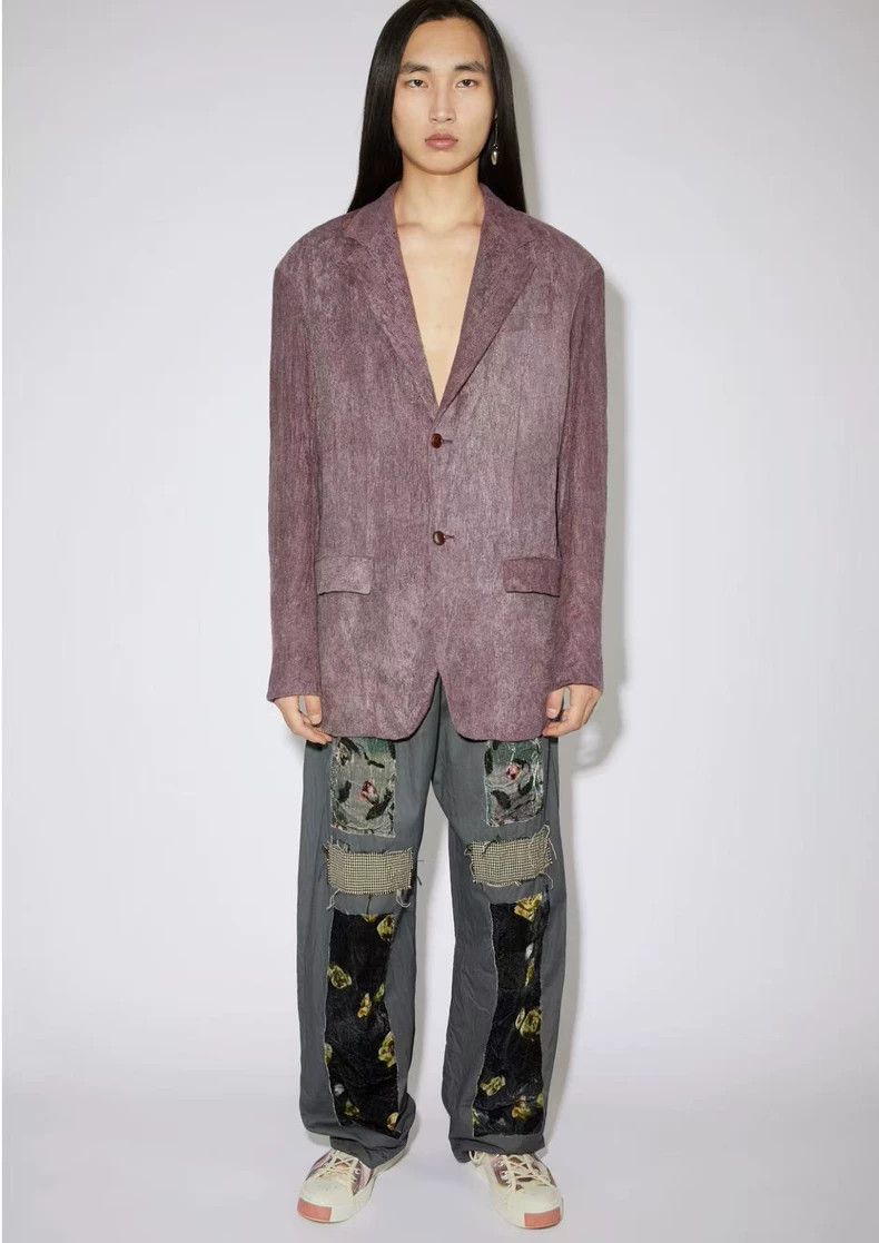 Acne Studios Acne Studios Purple men's suit jacket Size US S / EU 44-46 / 1 - 1 Thumbnail
