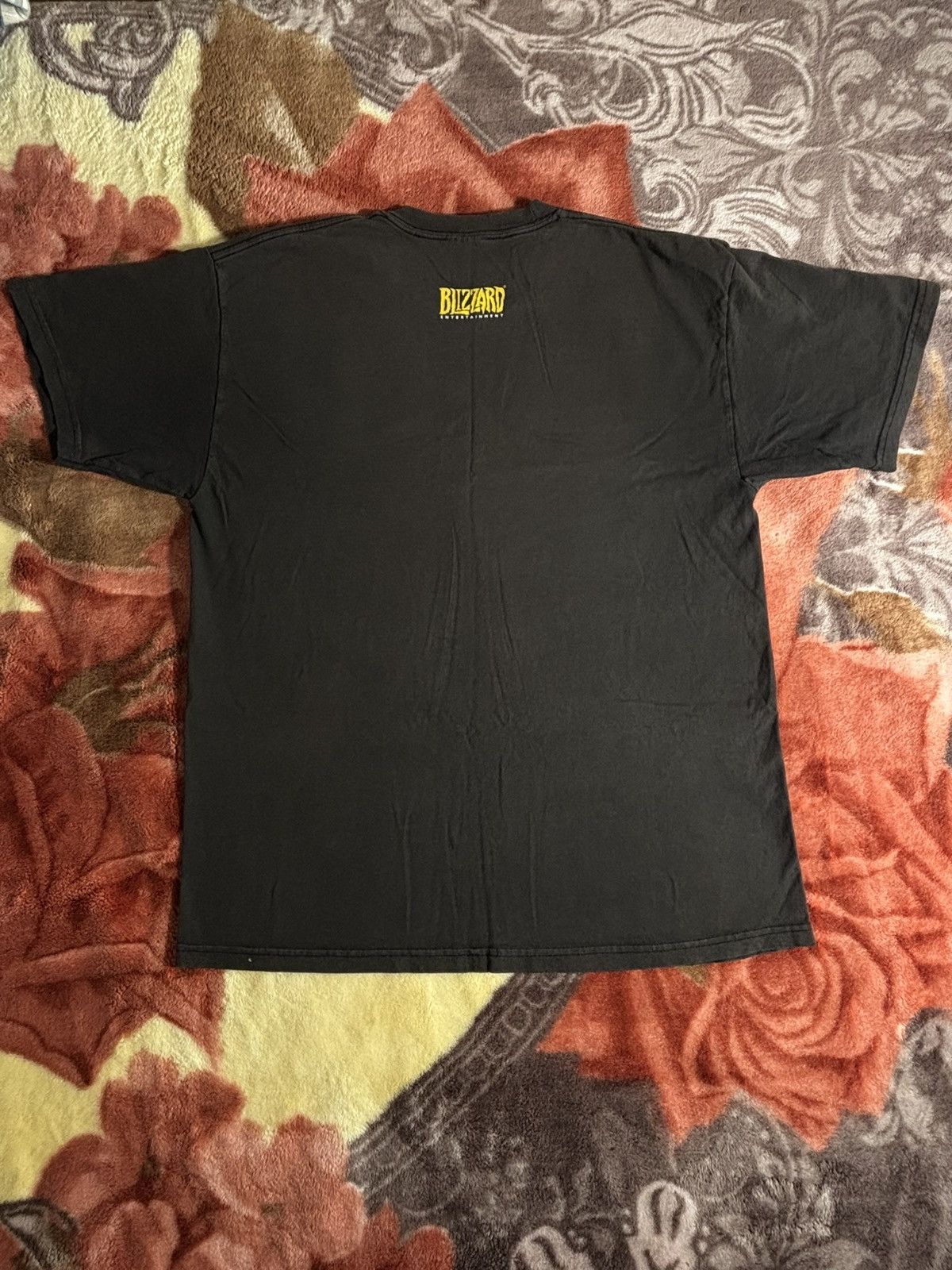 Vintage Vintage Y2K World At Warcraft Blizzard Game Promo T Shirt Size US L / EU 52-54 / 3 - 4 Thumbnail