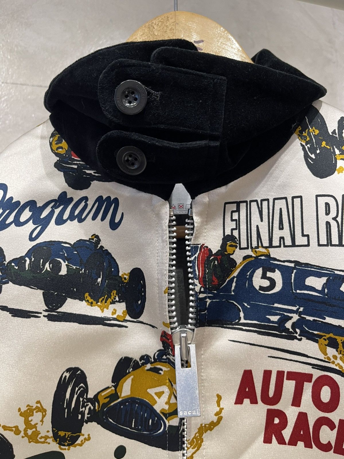 Sacai Sacai 25SS Car Race Tropical Print Jacket Size US M / EU 48-50 / 2 - 4 Thumbnail