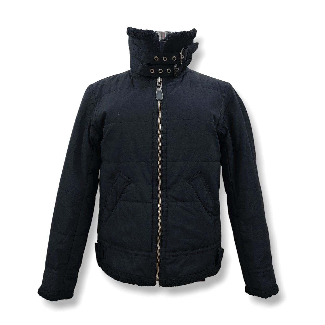 Avirex AVIREX Type B-3 Flight Bikers Black Rugged Jacket Size US M / EU 48-50 / 2 - 2 Thumbnail