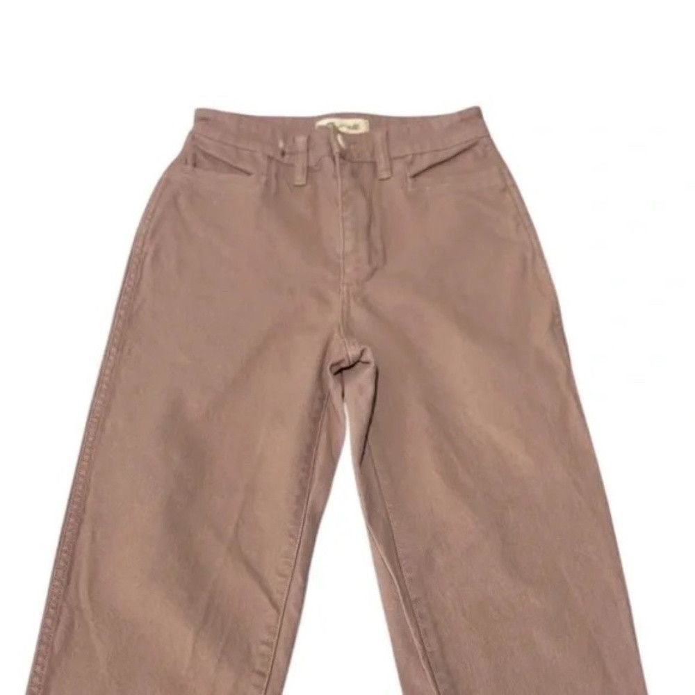 Madewell Madewell Slim Emmett Tapered Pants - Vintage Petal In Sz 25 Size 25" / US 0 / IT 36 - 2 Thumbnail